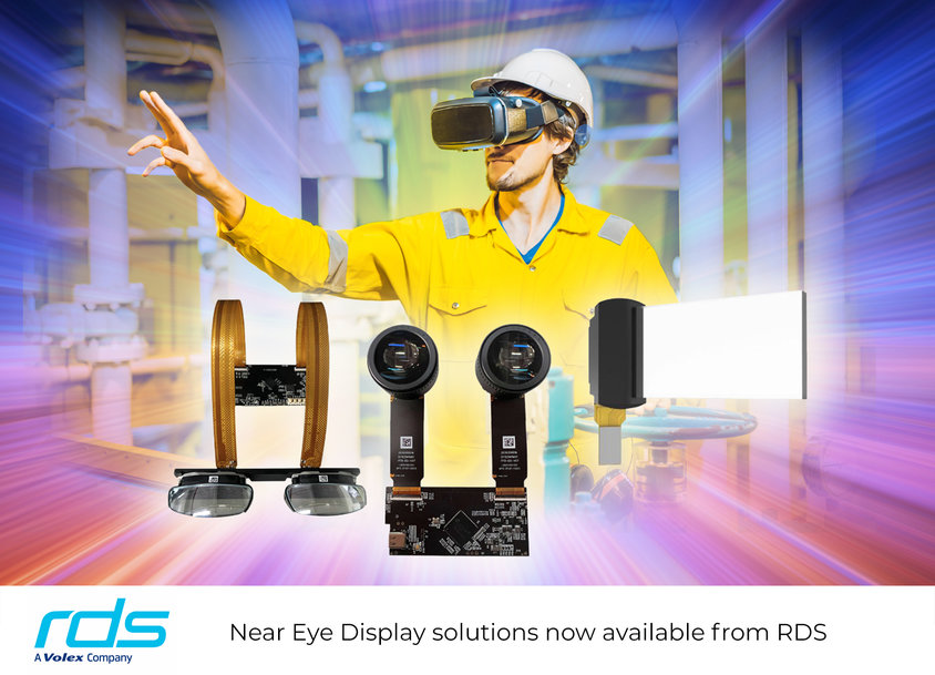 Near Eye Display module solutions provide immersive viewing experience